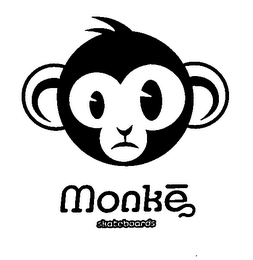 MONKE SKATEBOARDS logo