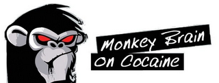 MONKEY BRAIN ON COCAINE logo