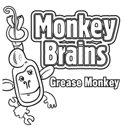 MONKEY BRAINS GREASE MONKEY logo