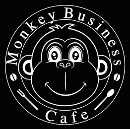 MONKEY BUSINESS CAFE logo