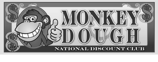MONKEY DOUGH NATIONAL DISCOUNT CLUB logo