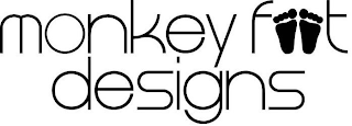 MONKEY FOOT DESIGNS logo