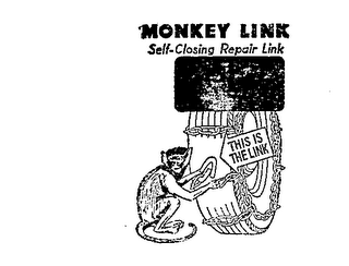 MONKEY LINK SELF-CLOSING REPAIR LINK THIS IS THE LINK logo