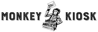MONKEY MONKEY DRUM MONKEY 47 KIOSK logo