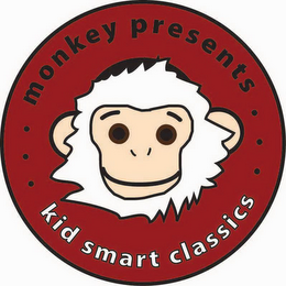 · · · MONKEY PRESENTS · · · KID SMART CLASSICS logo