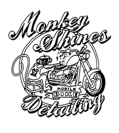 MONKEY SHINES DETAILING MOBILE BIKE logo