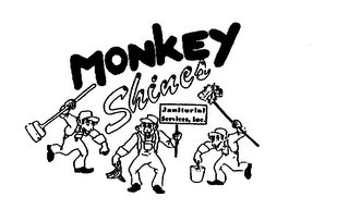 MONKEY SHINES JANITORIAL SERVICES, INC. logo