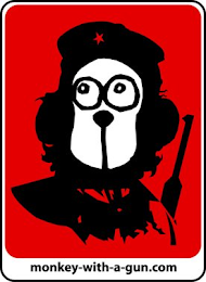 MONKEY- WITH- A- GUN.COM logo