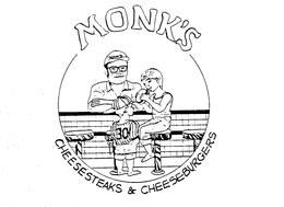 MONK'S CHEESESTEAKS & CHEESEBURGERS 30 logo