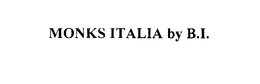 MONKS ITALIA BY B.I. logo