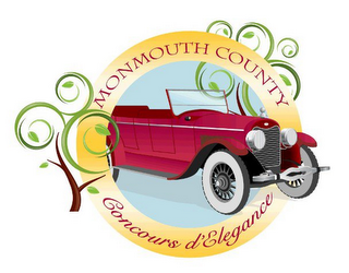 MONMOUTH COUNTY CONCOURS D'ELEGANCE logo