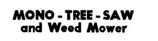 MONO-TREE-SAW AND WEED MOWER logo