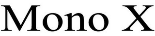 MONO X logo