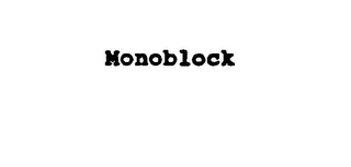 MONOBLOCK logo