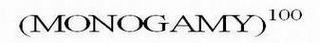 (MONOGAMY) 100 logo
