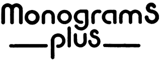MONOGRAMS PLUS logo