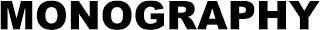 MONOGRAPHY logo