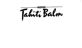 MONOI TAHITI BALM logo