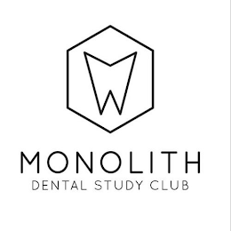MONOLITH DENTAL STUDY CLUB logo