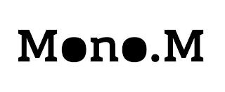 MONO.M logo