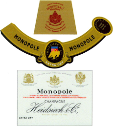 MONOPOLE CHAMPAGNE HEIDSIECK & CO. EXTRA DRY logo