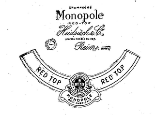 MONOPOLE RED-TOP CHAMPAGNE logo