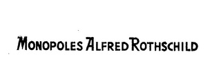 MONOPOLES ALFRED ROTHSCHILD logo