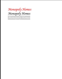 MONOPOLY HOMES logo