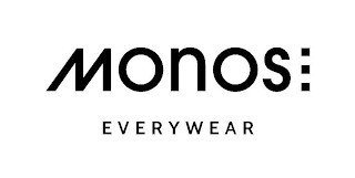 MONOS EVERYWEAR logo
