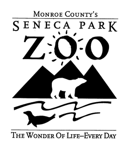 MONROE COUNTY'S SENECA PARK ZOO THE WONDER OF LIFE- EVERY DAY logo