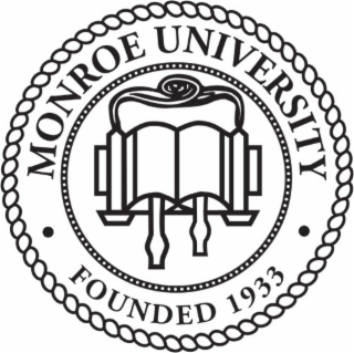 · MONROE UNIVERSITY · FOUNDED IN 1933 logo