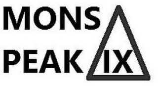 MONS PEAK IX logo