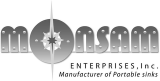 MONSAM ENTERPRISES, INC. MANUFACTURER OF PORTABLE SINKS logo