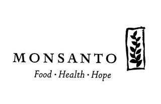 MONSANTO FOOD HEALTH HOPE logo