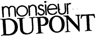MONSIEUR DUPONT logo