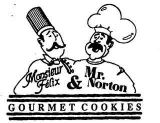 MONSIEUR FELIX & MR. NORTON GOURMET COOKIES logo