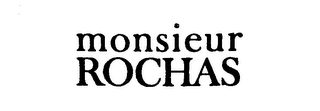 MONSIEUR ROCHAS logo