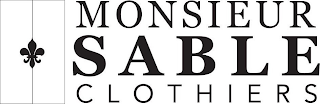 MONSIEUR SABLE CLOTHIERS logo
