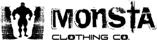 MONSTA CLOTHING CO logo