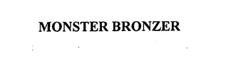 MONSTER BRONZER logo