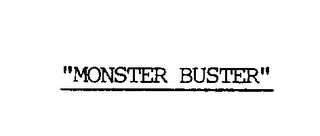 "MONSTER BUSTER" logo