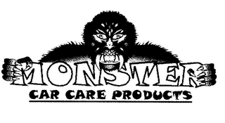 MONSTER CAR CARE PRODUCTS logo