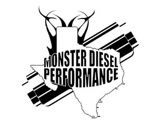 MONSTER DIESEL PERFORMANCE logo