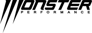 'MONSTER', 'PERFORMANCE' logo
