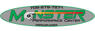 MONSTER PERFORMANCE CENTER 708-279-7271 MPCHP.COM logo