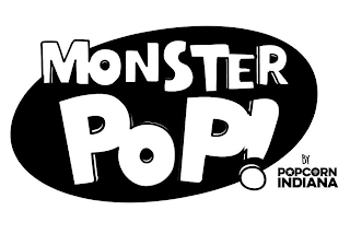 MONSTER POP! BY POPCORN INDIANA logo