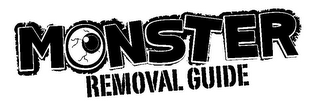 MONSTER REMOVAL GUIDE logo