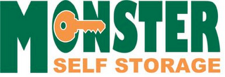 MONSTER SELF STORAGE logo