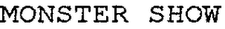 MONSTER SHOW logo