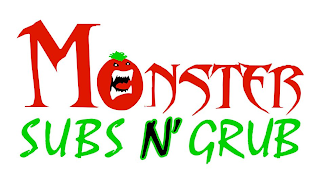 MONSTER SUBS N' GRUB logo